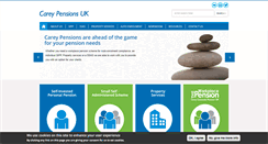 Desktop Screenshot of careypensions.co.uk
